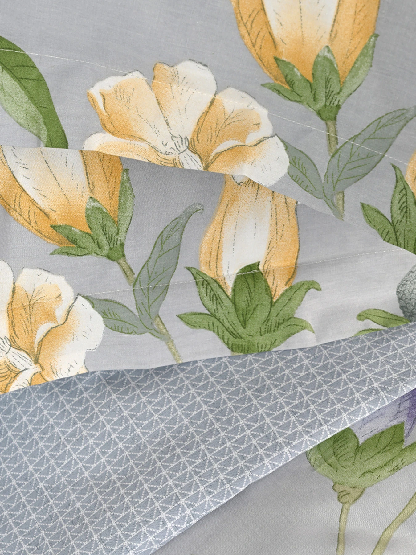 Пододеяльник "Песня цветов" из натурального сатина MBM HOME модель BL-DC-09/10 GRAY/PRINT Пододеяльник "Песня цветов" из натурального сатина MBM HOME модель BL-DC-09/10 GRAY/PRINT Фото