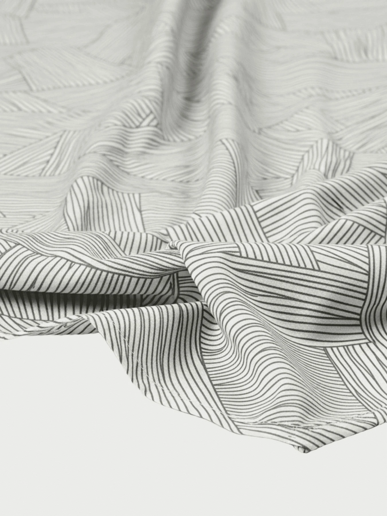 Простынь "Петрикор" из натурального сатина MBM HOME модель BL-FS-13/14 GRAY/PRINT Простынь "Петрикор" из натурального сатина MBM HOME модель BL-FS-13/14 GRAY/PRINT Фото