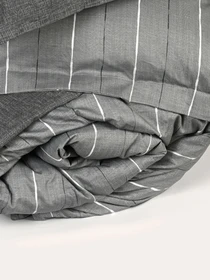 Пододеяльник "Сумерки" из натурального сатина MBM HOME модель BL-DC-11/12 GRAY/PRINT Фото