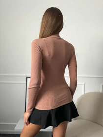 Светри та кардигани ISSA Plus модель WN20-654_коричневый Фото