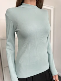 Свитры и кардиганы ISSA Plus модель WN20-654_мятный Фото