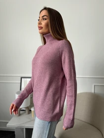 Свитры и кардиганы ISSA Plus модель WN20-658_темно_розовый Фото