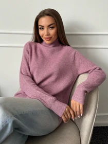 Свитры и кардиганы ISSA Plus модель WN20-658_темно_розовый Фото