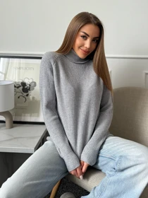 Светри та кардигани ISSA Plus модель WN20-658_серый Фото
