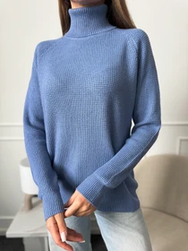 Свитры и кардиганы ISSA Plus модель WN20-658_синий Фото