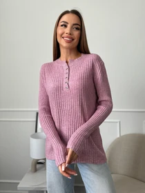Свитры и кардиганы ISSA Plus модель WN20-659_темно_розовый Фото