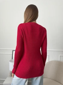 Свитры и кардиганы ISSA Plus модель WN20-659_красный Фото