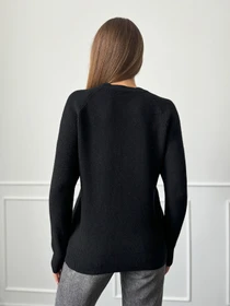 Свитры и кардиганы ISSA Plus модель WN20-662_черный Фото