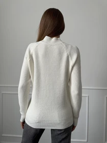 Свитры и кардиганы ISSA Plus модель WN20-663_молочный Фото