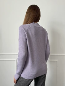 Свитры и кардиганы ISSA Plus модель WN20-663_сиреневый Фото