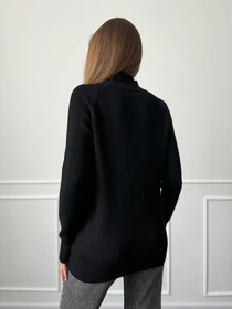 Свитры и кардиганы ISSA Plus модель WN20-663_черный Фото