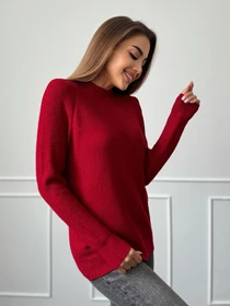 Свитры и кардиганы ISSA Plus модель WN20-663_красный Фото
