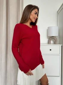 Свитры и кардиганы ISSA Plus модель WN20-664_красный Фото