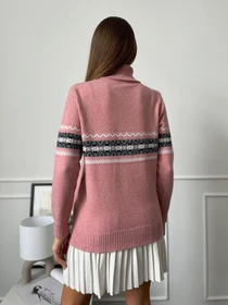 Свитры и кардиганы ISSA Plus модель WN20-665_розовый Фото
