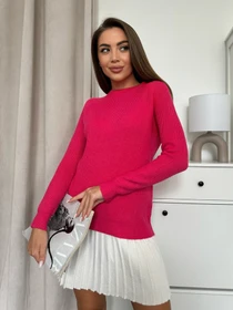 Светри та кардигани ISSA Plus модель WN20-539_малиновый Фото