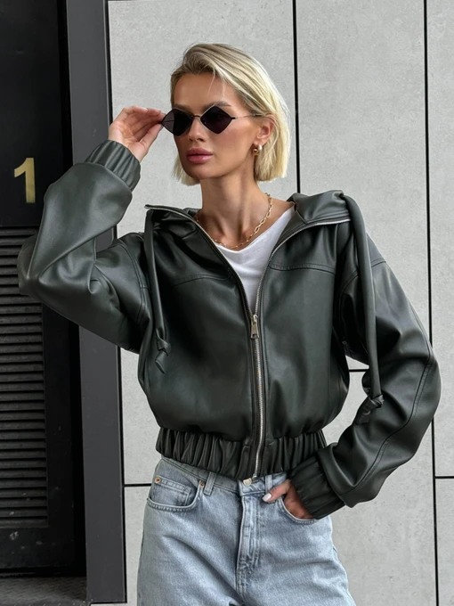 Куртки та дублянки Jadone Fashion модель Tvist_zel Фото