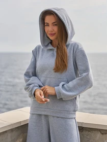 Костюмы ISSA Plus модель 14855_светло_серый Фото