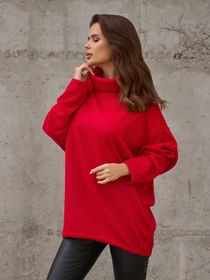 Свитры и кардиганы ISSA Plus модель 13763_красный Фото