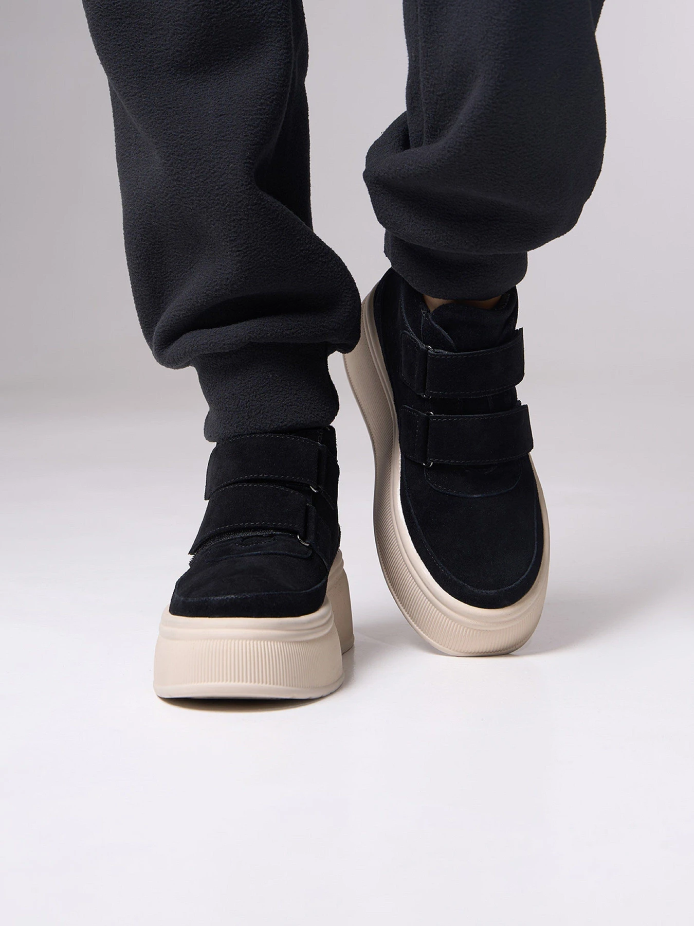 Черевики та чоботи ISSA Plus модель OB2-524_черный Фото