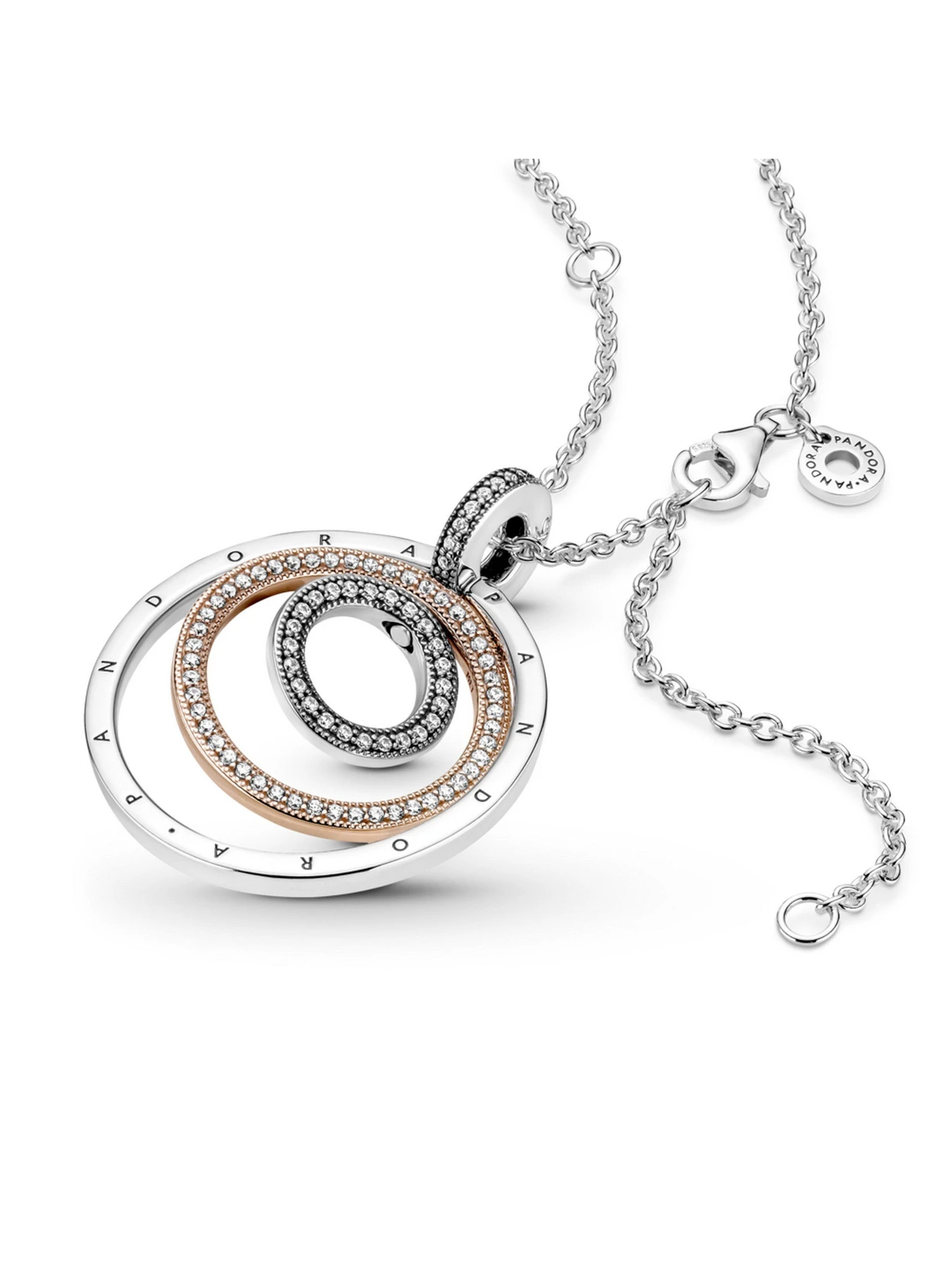 Колье PANDORA Moments модель 389483C01 Колье PANDORA Moments модель 389483C01 Фото