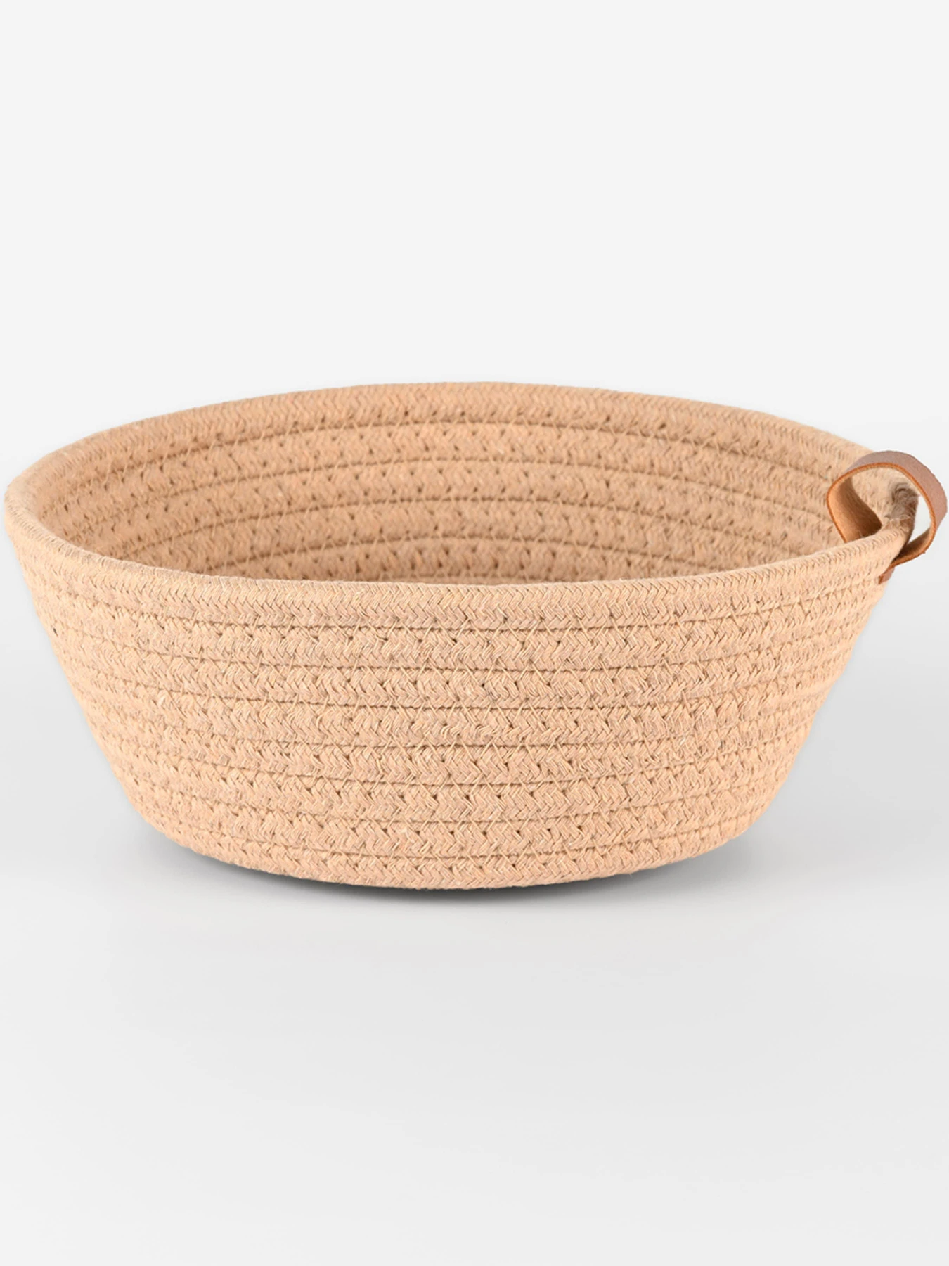 Корзина плетеная круглая бежевая MBM HOME модель TH-33 BEIGE Корзина плетеная круглая бежевая MBM HOME модель TH-33 BEIGE Фото