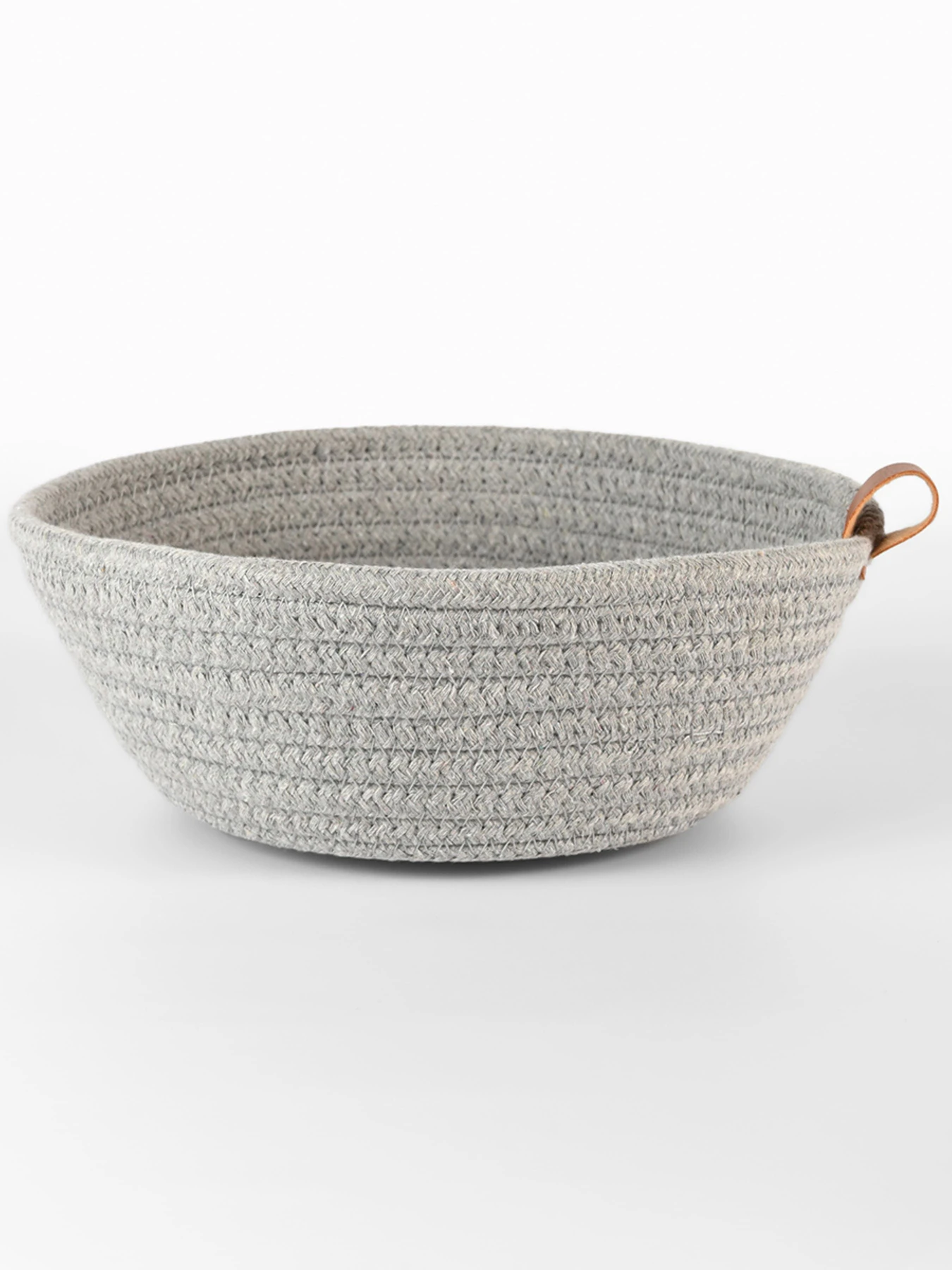 Корзина плетеная круглая серая MBM HOME модель TH-33 GRAY Корзина плетеная круглая серая MBM HOME модель TH-33 GRAY Фото