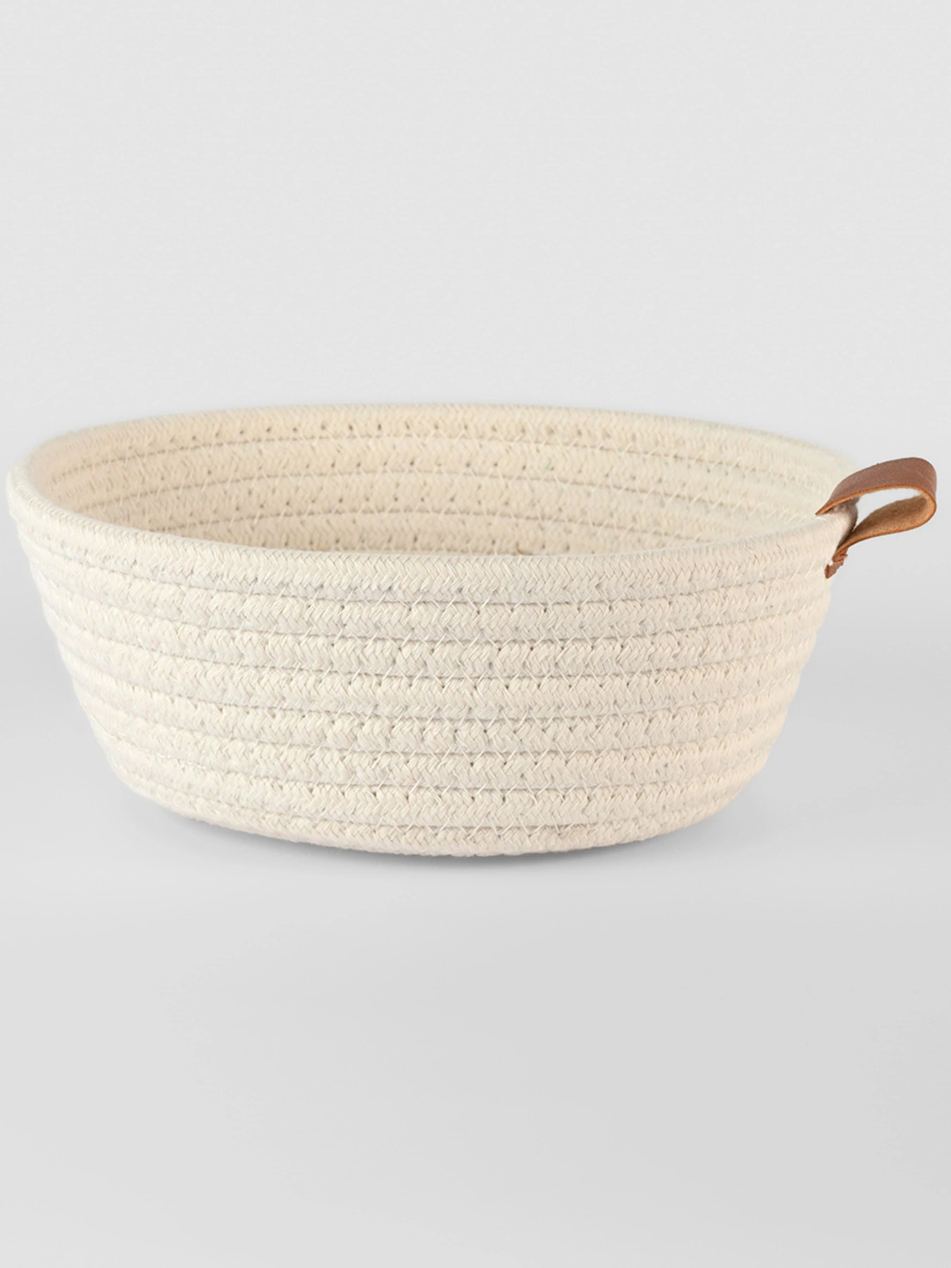 Корзина плетеная круглая белая MBM HOME модель TH-33 WHITE Корзина плетеная круглая белая MBM HOME модель TH-33 WHITE Фото