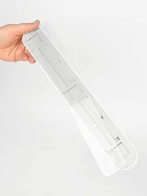 Вішалка на 6 гачків біла/дерево MBM HOME модель HP-01/6 WHITE/WOOD Фото