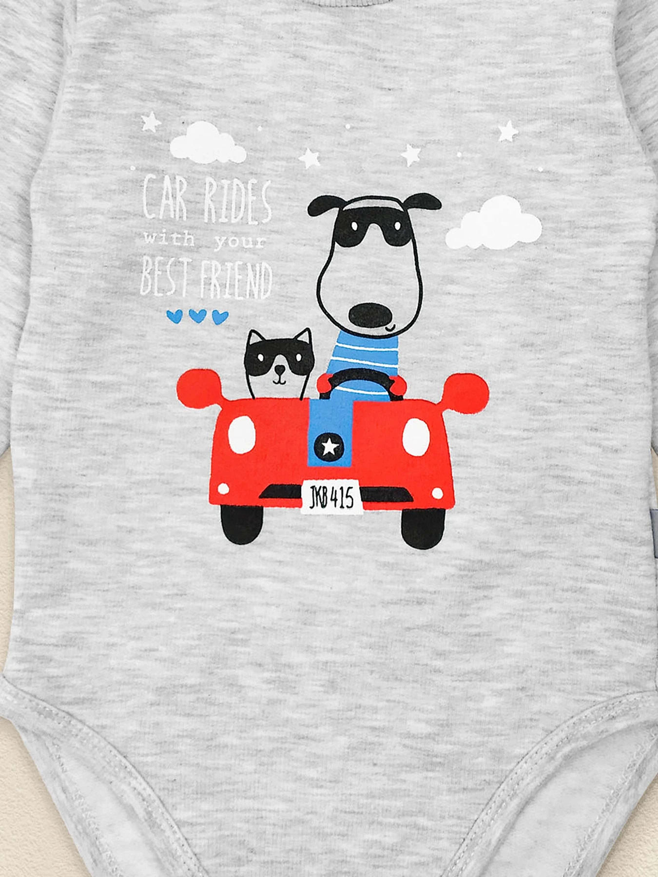 Одежда для младенцев Dexter’s модель BestFriendsGrayBDSTDXT Фото