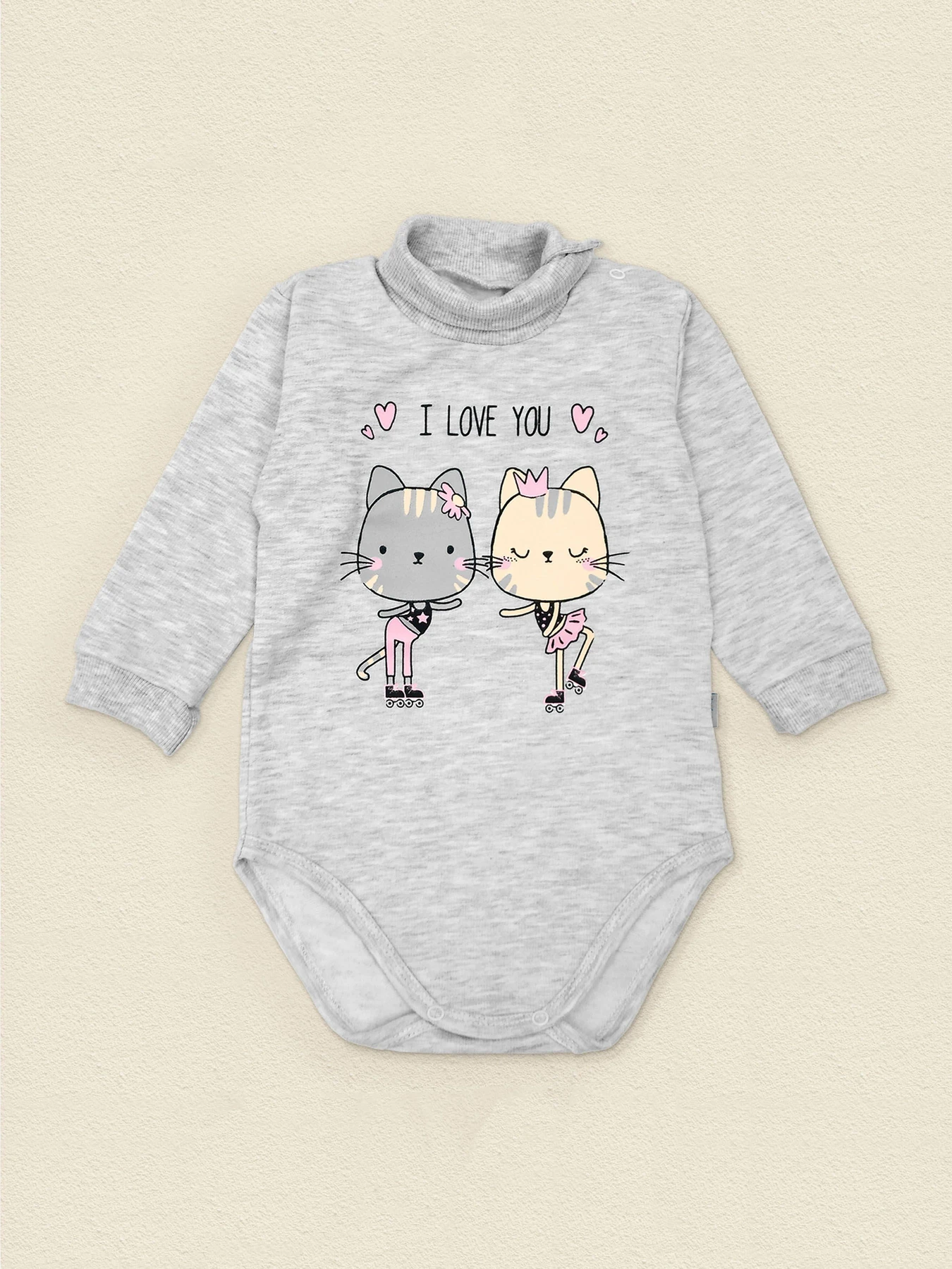 Одяг для немовлят Dexter’s модель IloveyouGrayBDSTDXT Фото