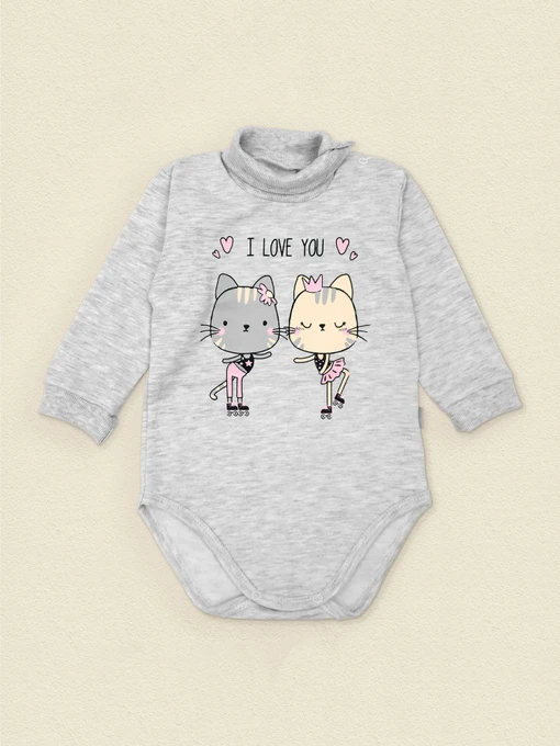 Одяг для немовлят Dexter’s модель IloveyouGrayBDSTDXT Фото