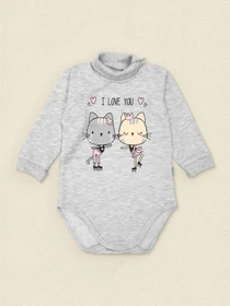 Одяг для немовлят Dexter’s модель IloveyouGrayBDSTDXT Фото