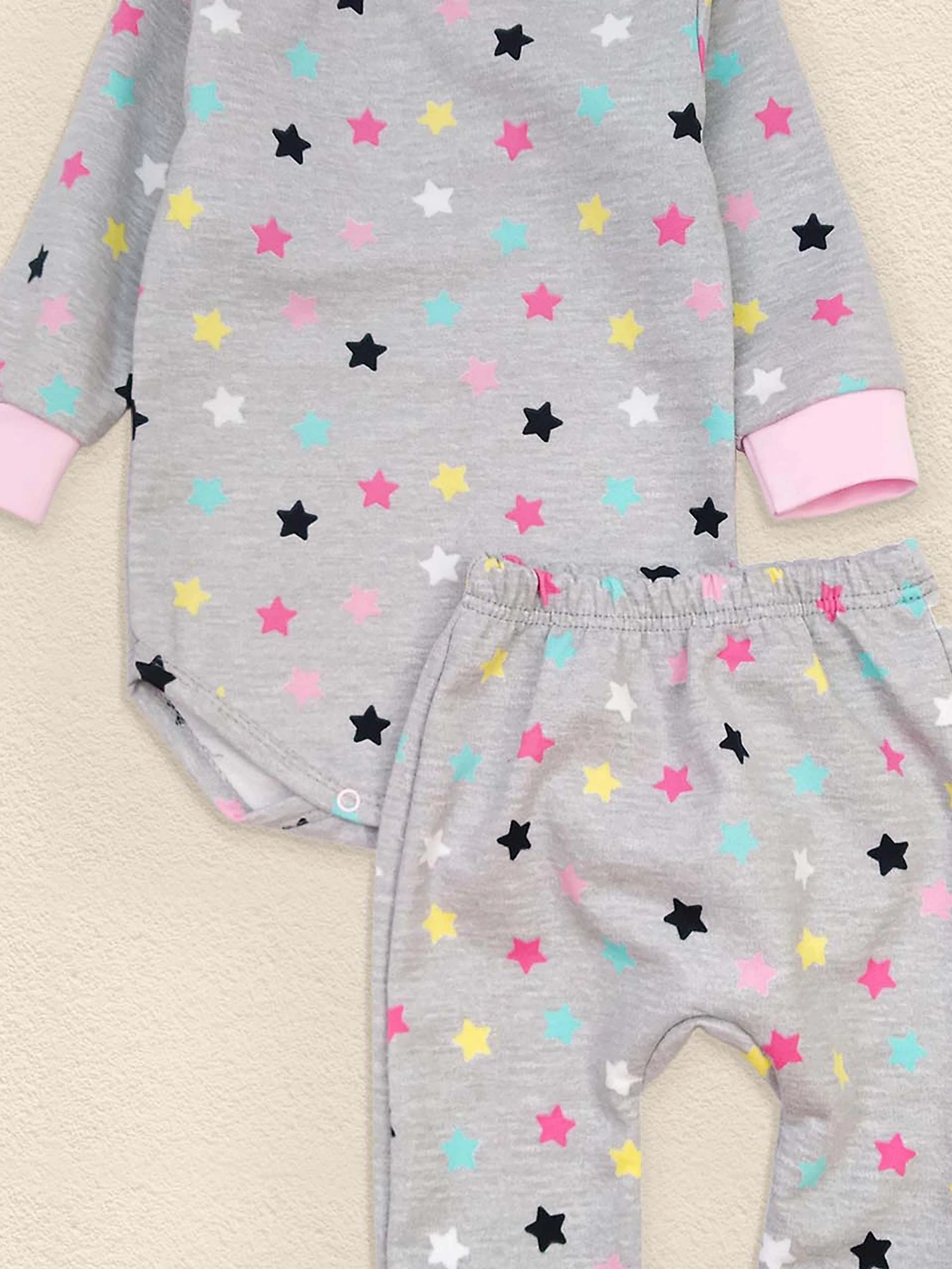 Одяг для немовлят Dexter’s модель StarsGrayPinkBDSTDXT Фото