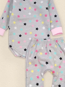 Одяг для немовлят Dexter’s модель StarsGrayPinkBDSTDXT Фото