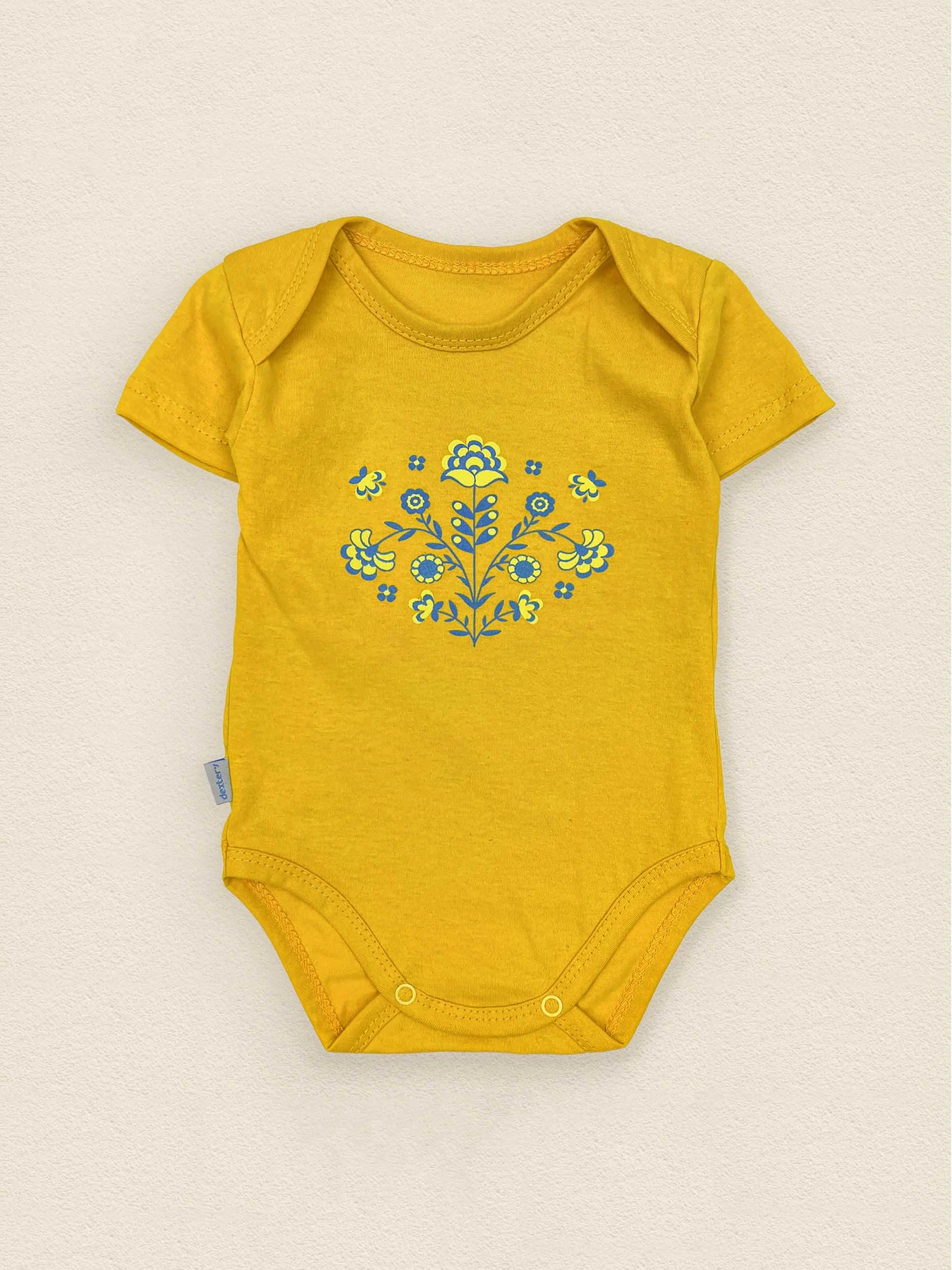Одяг для немовлят Dexter’s модель FlowersUkraineYellowBDSTDXT Фото