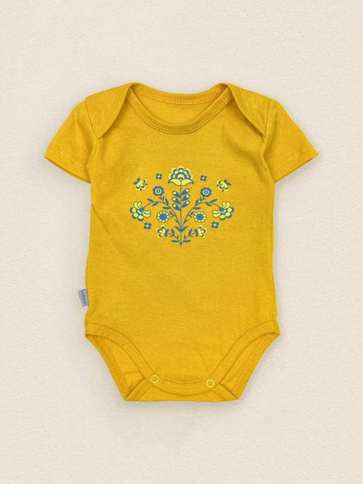 Одяг для немовлят Dexter’s модель FlowersUkraineYellowBDSTDXT Фото