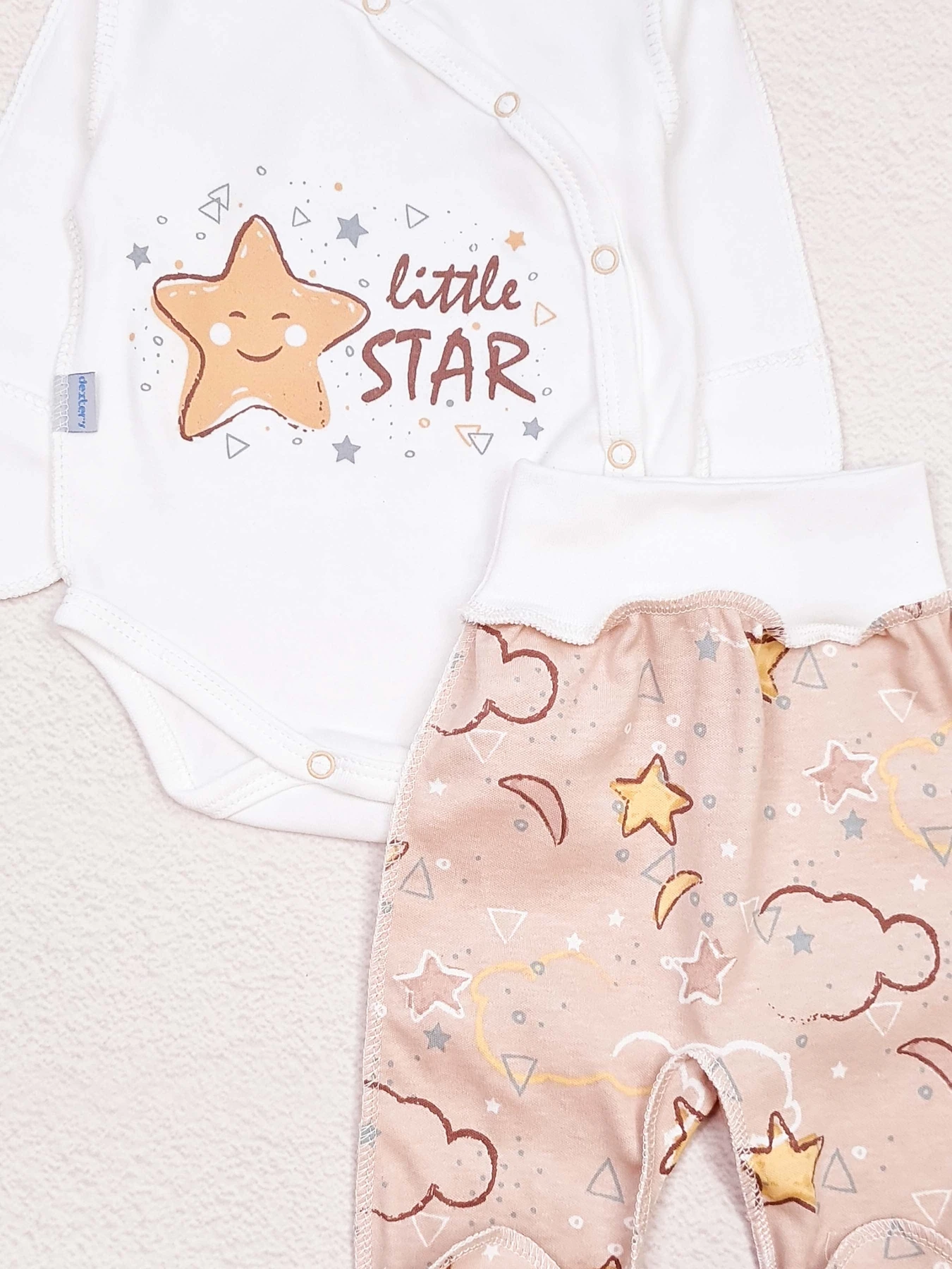 Одяг для немовлят Dexter’s модель CoffeeSkyWhiteBeigeBDSTDXT Фото