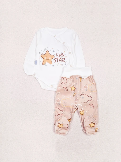 Одяг для немовлят Dexter’s модель CoffeeSkyWhiteBeigeBDSTDXT Фото