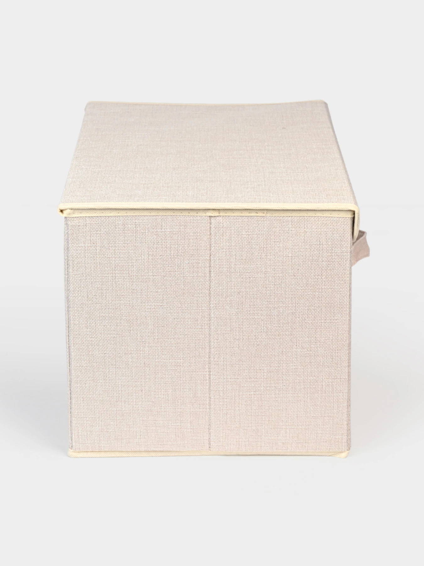 Ящик для хранения с крышкой кремовый MBM HOME модель TH-07 CREAM Ящик для хранения с крышкой кремовый MBM HOME модель TH-07 CREAM Фото