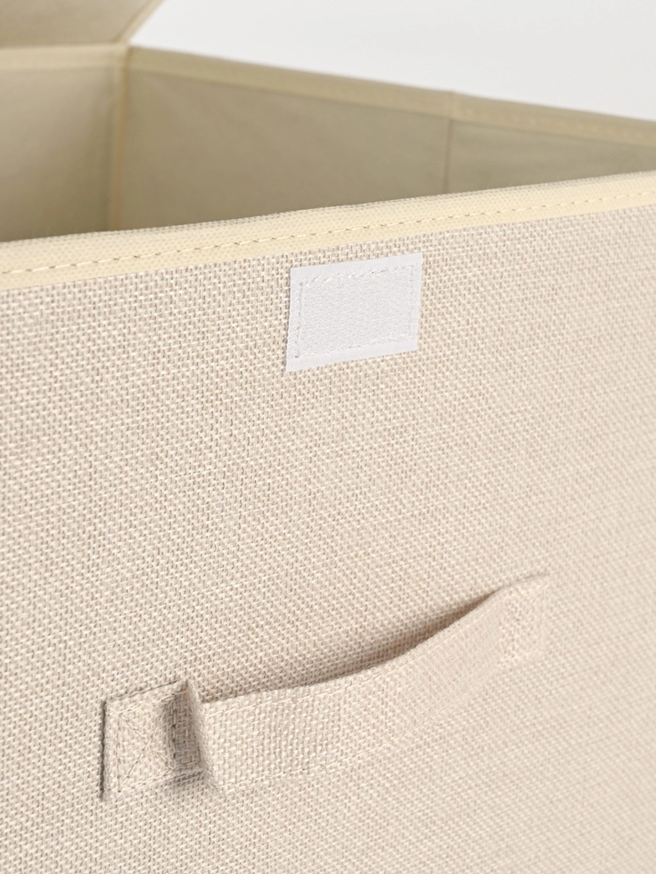 Ящик для хранения с крышкой кремовый MBM HOME модель TH-07 CREAM Ящик для хранения с крышкой кремовый MBM HOME модель TH-07 CREAM Фото