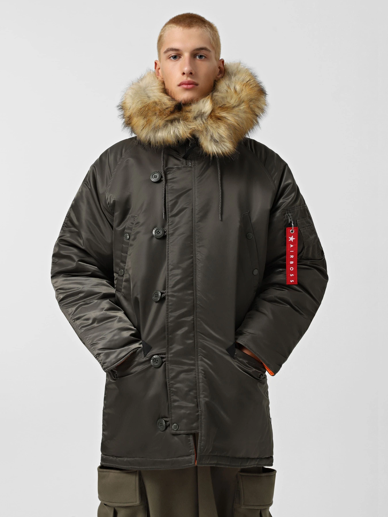 Куртки та дублянки Airboss модель 177001033221_gray Куртки та дублянки Airboss модель 177001033221_gray Фото
