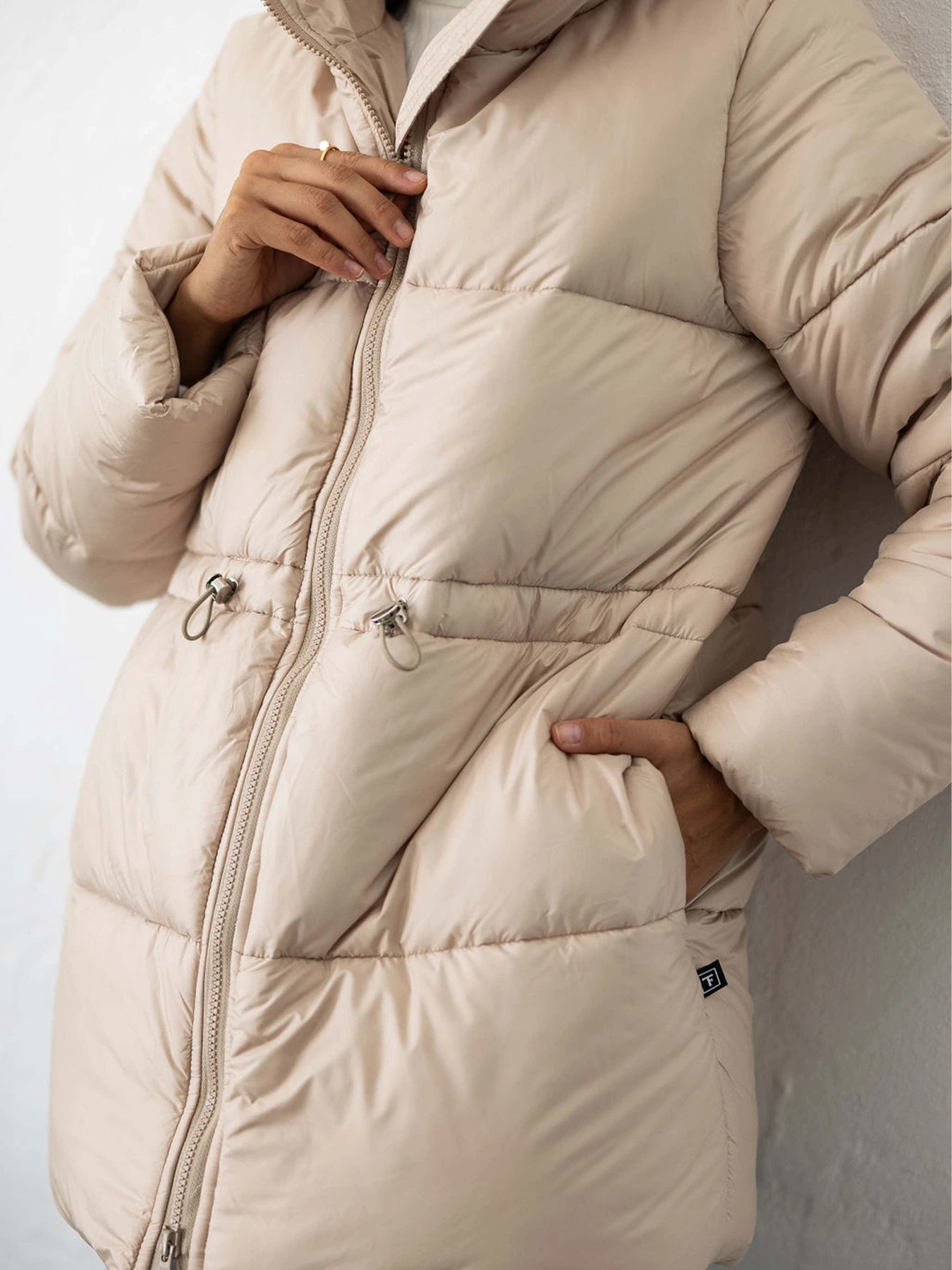 Куртки и дубленки FloveTouch модель 4043С_Kulisa_beige Куртки и дубленки FloveTouch модель 4043С_Kulisa_beige Фото
