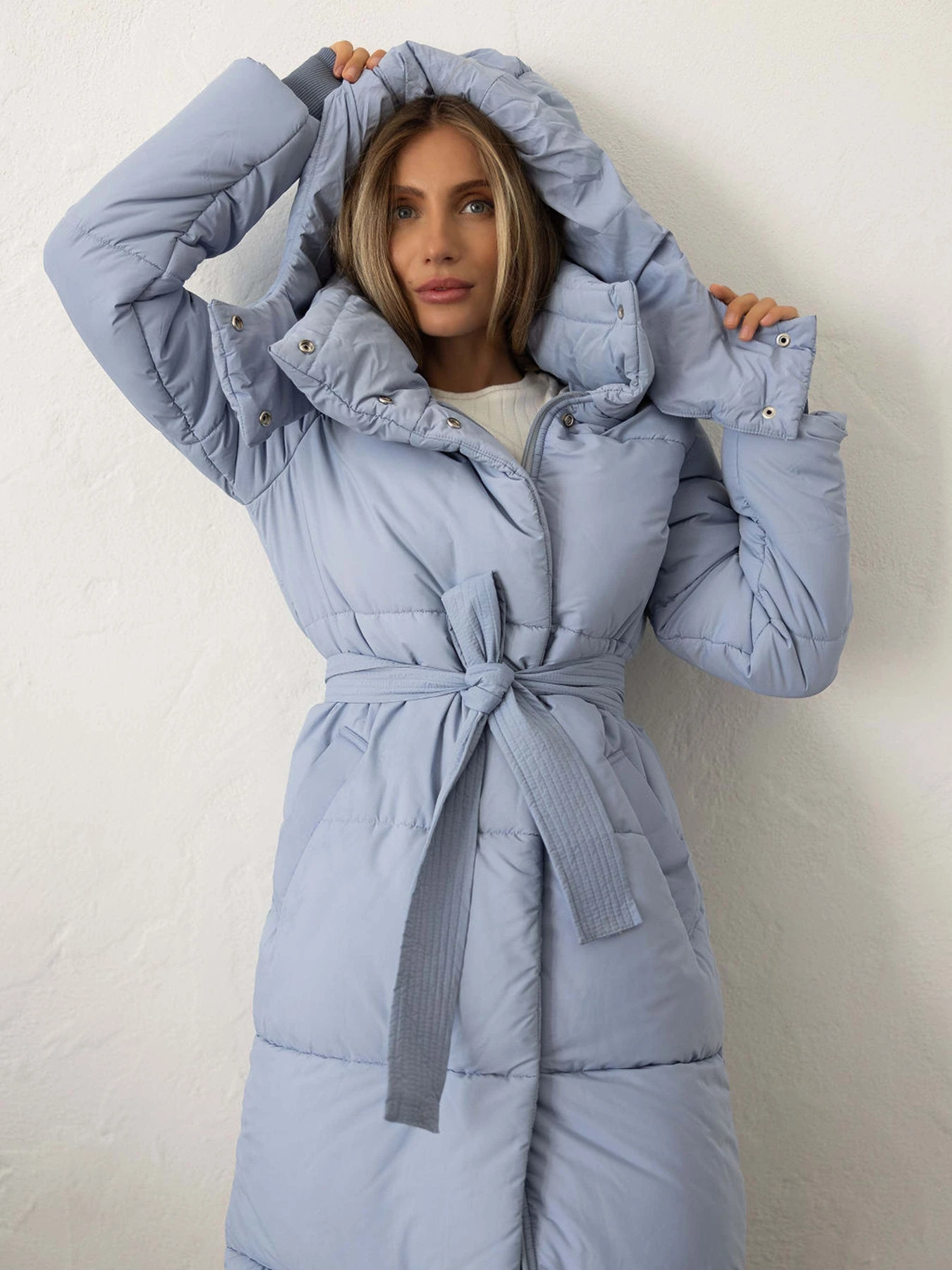 Куртки и дубленки FloveTouch модель 4023_Dana_Blue Фото