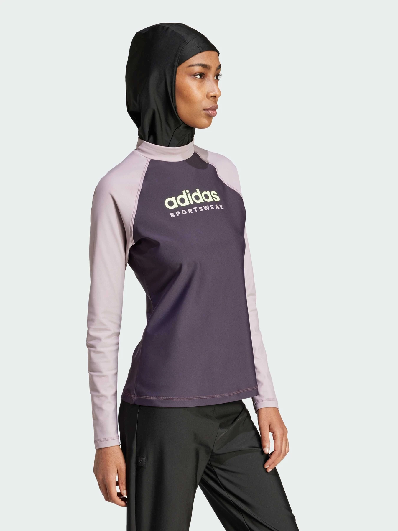 Одежда для пляжа Adidas Лонгслів Для Плавання модель IN1607 Одежда для пляжа Adidas Лонгслів Для Плавання модель IN1607 Фото