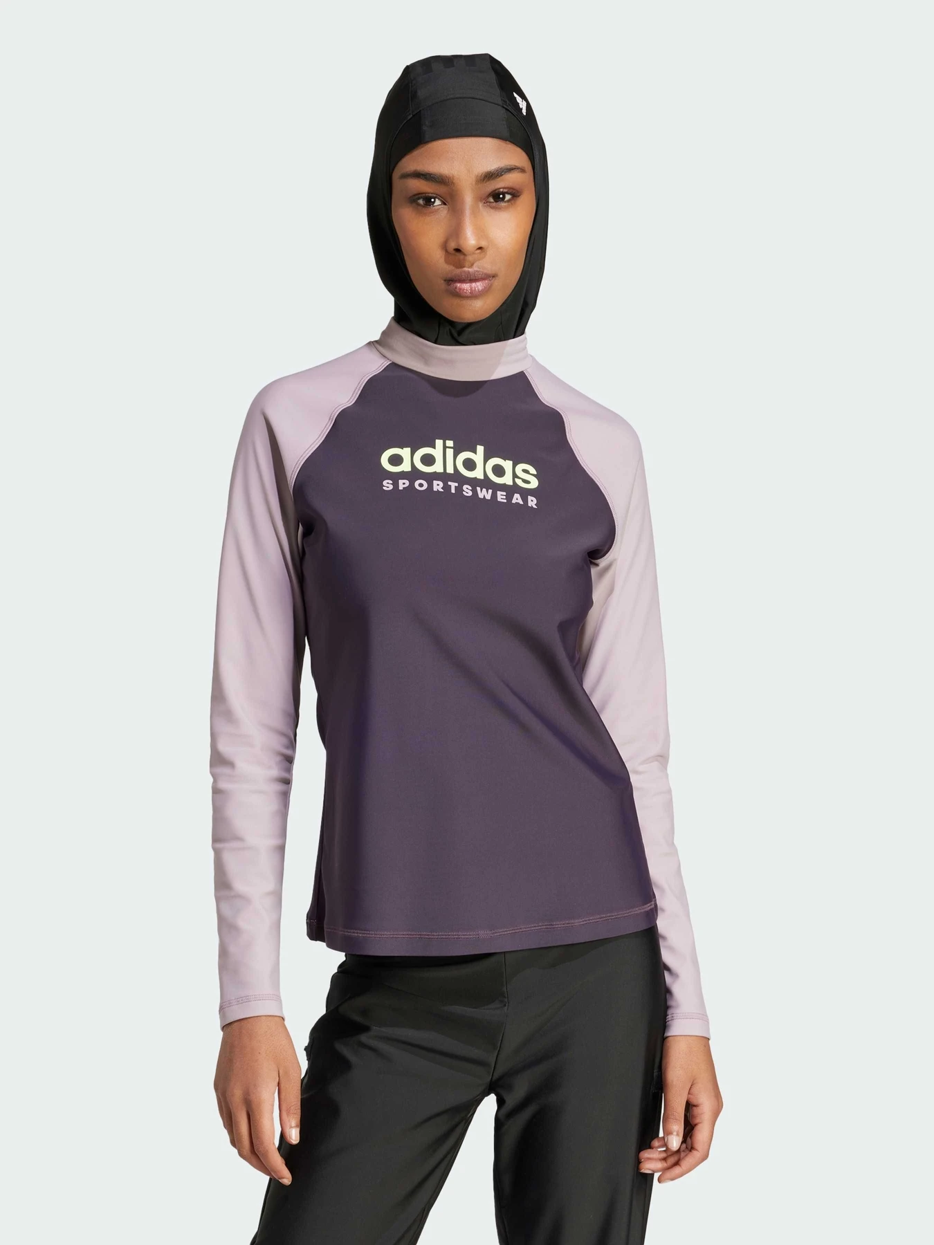 Одежда для пляжа Adidas Лонгслів Для Плавання модель IN1607 Одежда для пляжа Adidas Лонгслів Для Плавання модель IN1607 Фото