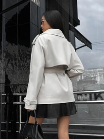 Пальто и плащи Jadone Fashion модель Tally_bilosir Фото