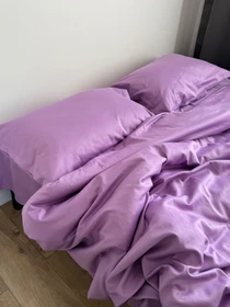 Комплект постільної білизни класичний бузок Cozy модель 9477637 Фото