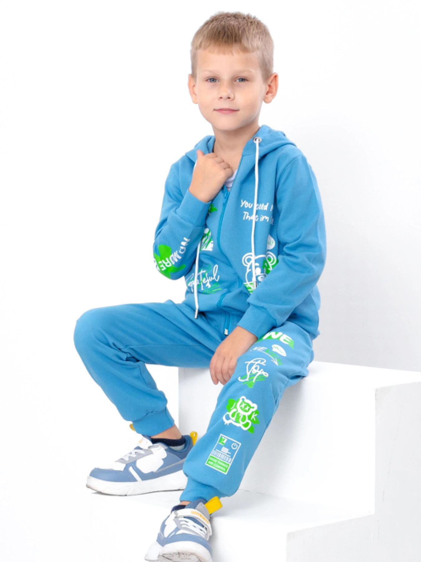 Костюмы Носи своє модель 6018-023-33-2-goluba-blakitx-bear Костюмы Носи своє модель 6018-023-33-2-goluba-blakitx-bear Фото