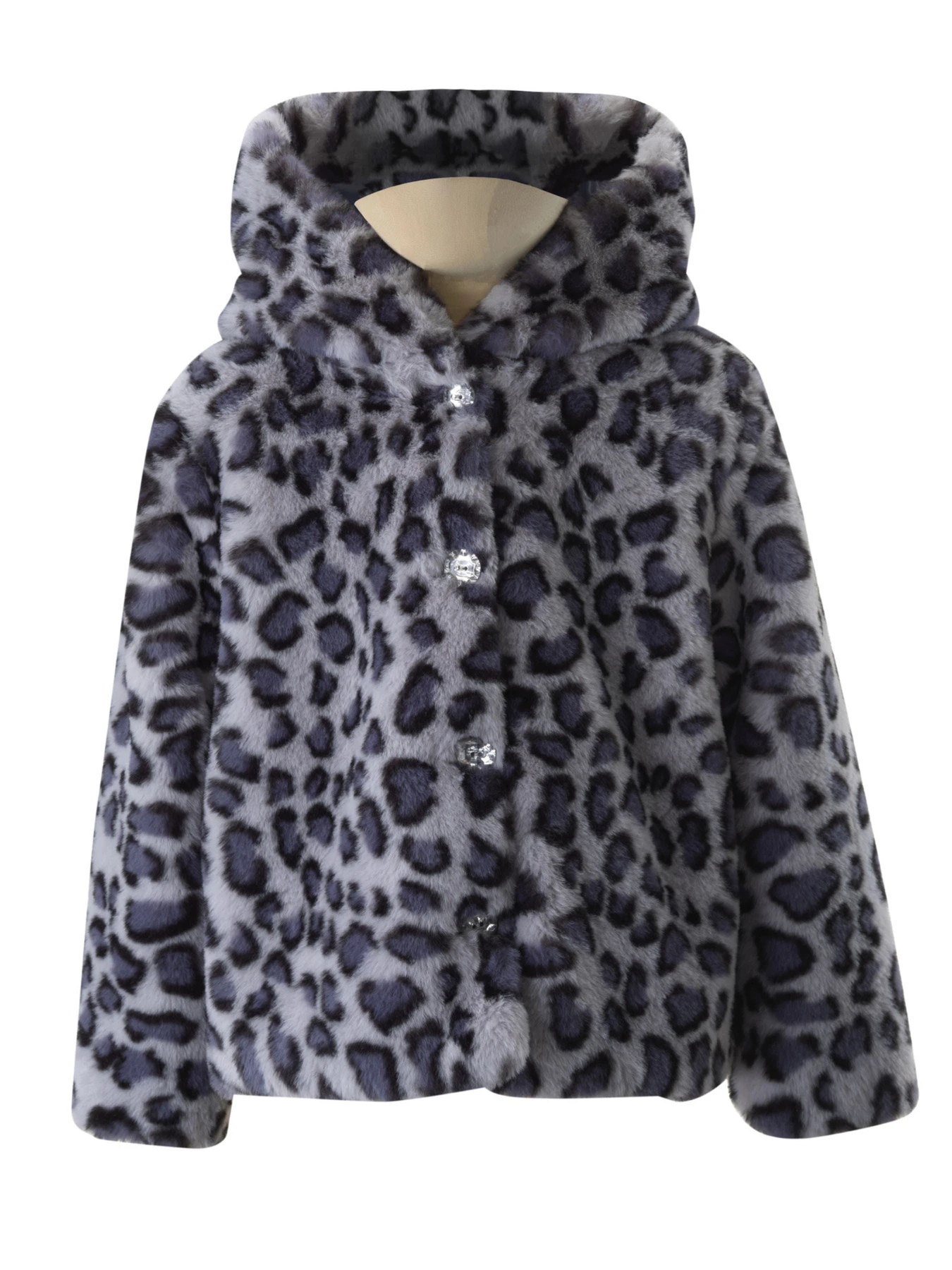 Куртки и дубленки Rachel Riley Leopard Faux Fur модель GCT117NAABM Куртки и дубленки Rachel Riley Leopard Faux Fur модель GCT117NAABM Фото