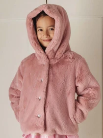 Куртки и дубленки Rachel Riley Faux Fur модель GCT117PKAEF Фото